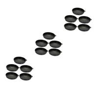 UPKOCH 3 Ensembles Plateau pour Pot De Fleurs Plantes D'Intérieur Pots De Rempotage Plateaux pour Pots De Fleurs Assiette pour Pots De Fleurs Soucoupe pour Plantes 5 pièces * 3