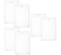 UPKOCH 3 Ensembles Protège Cartes Magnétique Acrylique Boîtier Rigide Transparent Pour Cartes De Collection De Sport Et Jeux Protection Et Affichage 2 Pièces * 3