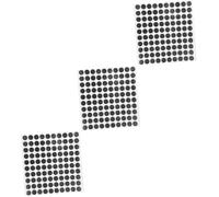UPKOCH 3 Feuilles Autocollants Points Ronds Autocollants pour Billard et Snooker Stickers de Réparation de Table de Billard Auto Adhésifs pour Accessoires de Pool Usage Design Compact