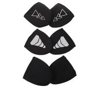 UPKOCH 3 Paires Couvre-Chaussures de Cyclisme Néoprène Imperméables Protège-Orteils Thermiques Anti-dérapants pour Vélo Chaussures Hiver Chaudes et Respirantes