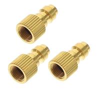 UPKOCH 3 pièces Adaptateur de Pompe à Air Durable pour Pneu Compatible avec Gonfleur Haute Pression Pratique et pour Transport Facile