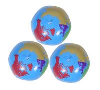 UPKOCH 3 Pièces Ballons Gonflables Globe Terre PVC Jouets Piscine Extérieur Éducatifs Apprentissage Géographie