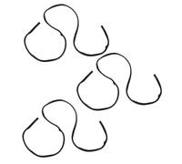 UPKOCH 3 Pièces Bande de Protection Planche de Surf Garde à pagaie Soup Paddle Board Guard Paddle Gardien pour Pickleball Garde egde Bande de Protection de pagaie PVC Noir