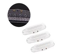 UPKOCH 3 pièces Bobines Humbucker Transparentes pour Guitare Vis pour Constructeurs de Micros Accessoires Guitare Basses