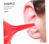 UPKOCH 3 pièces Boules de Lavage Caoutchouc Antidérapantes Aspiration Puissante pour Nettoyage Auditif Accessoire Sûr pour Toute la Famille