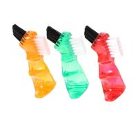 UPKOCH 3 pièces Brosse Prothèse Dentaire Mini Portable Double-embout pour Nettoyage Soins Oraux