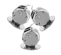 UPKOCH 3 Pièces Comptoir Compteur Numérique Compteur De Pointage Clicker Cliqueurs Compteur De Pas Compteur De Tours Compteur De Personnes Clicker Chiffres Compteur Mécanique Silver Métal