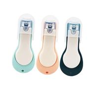 UPKOCH 3 Pièces coupe-ongles bébé lime à ongles en acier inoxydable Coupe ongle nail clipper ciseaux ongles bebe tondeuse coupe-ongles nouveau-né coupe-ongles enfants cosmétique