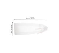 UPKOCH 3 Pièces Doll Wedding Veil Set Reusable Lightweight Gauze Bridal Headpieces with Lace for Collectors and Miniature Wedding Costumes