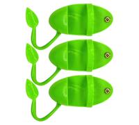 UPKOCH 3 Pièces Fournitures d'oiseaux De Perroquet Oiseau Perroquet Bol De Nourriture du Perroquet Perchoirs pour Perroquets Support D'os De Seiche Cachat Vert Clair Abdos