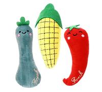 UPKOCH 3 Pièces Jouets de Chat de maïs Catnip Jouets pour Chats d'intérieur Chaton Jouets de Chat drôles Jouets Chaton pour Chat Fournitures de Chat Mignon Cat Toasing Toys Peluche