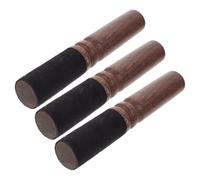 UPKOCH 3 Pièces Mallette de Maillets Népalais Bois pour Bol Chantant Bouddhiste Maillets Percussion avec Grip Confortable pour Améliorer la Qualité Sonore Séances de