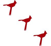 UPKOCH 3 Pièces Panneau Décoratif pour Boîte Aux Lettres Oiseau Ornement Acrylique pour Jardin Décoration Extérieure Amusante pour Boîte Aux Lettres