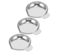 UPKOCH 3 Pièces Plateau à Écailles de Diamant en Acier Inoxydable pour | Argenté, Métal Réutilisable, Usage Laboratoire et Bricolage, pour Épices, Or et Gemmologie