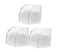 UPKOCH 3 Pièces présentoir à Bijoux malette Rangement Regarder Un Rack d'affichage Étui de Montre Transparent