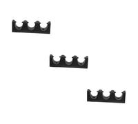 UPKOCH 3 Pièces Support de Queue de Billard Slots Porte Queues Compact pour Accessoires de Billard Rack Pratique et Durable pour Stockage de pour Amateurs Entre
