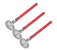 UPKOCH 3 pièces Thermomètre Mécanique Voiture pour Climatisation Auto Portable et Compact Affichage Clair Inoxydable Compatible Tableau de Bord