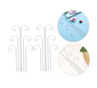 UPKOCH 30pièces Crochets De Jardin Suspendus Métal Panneaux Métalliques Pour Extérieur Piquets Pour Lanterne Ou Mangeoire à Oiseaux Crochets Décoratifs Pour Support De Plante