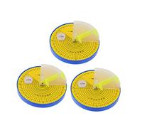 UPKOCH 3Pcs Appareil De Mesure du Soleil Science Mesureur De La Hauteur du Soleil Angle Numérique Outil D'Enseignement De La Géographie Instrument De Mesure De La Hauteur du Soleil