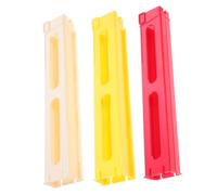 UPKOCH 3pièces Accessoires De Train Domino Clips pour Jouets Domino avec Ponts Et Tapis De Jeu Style Aléatoire