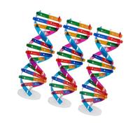 UPKOCH 3pièces Kit De Modèle Adn pour Étudiants Kit De Modèle De Double Hélice Adn pour Projets Scientifiques Classe