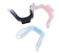 UPKOCH 3Pièces Plaquettes de Silicone pour Lunettes Coussinets Confortables Flexibles Adaptés Aux de Design Antidérapant Couleur