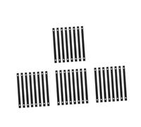 UPKOCH 4 Ensembles Ceinture De Fixation d'arbre De Plein Air Attaches pour Plantes Grimpantes Liens De Plantes Croissance Usine Sangle d'arbre Flexible Jalonnement Nylon Noir 8 Pièces * 4
