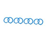 UPKOCH 4 Ensembles Kit De Pneus De Remplacement pour Nettoyeur De Piscine Accessoires De Nettoyage Compatible Nettoyeurs De Piscine Améliorez Et Prolongez La Durée De Vie 2 Pièces * 4