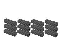 UPKOCH 4 Ensembles Pince À Vise Caoutchouc pour Clubs De Outil De Réparation De Grip Compatible avec Drivers Fers Et Putters Assemblage Rapide Et Performances 3 Pièces * 4