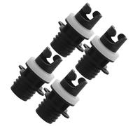 UPKOCH 4 Pièces Adaptateur Valve Air PVC pour Bateau Gonflable Kayak Pompe de Étanche Connexion Rapide Polyvalente pour Activités Extérieures