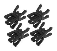 UPKOCH 4 Pièces Clips Rotatifs pour Poteaux Entraînement de Football Accessoires Polyvalents pour Compatibles avec Drapeaux et Poteaux Standards et Durables