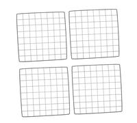 UPKOCH 4 pièces Clôture Noir pour Animaux Panneau Grillagé DIY et pour Cages Chiens et Enclos Intérieurs Assemblage Facile sans Outils Kit Polyvalent pour Élargir Espace Sécurisé
