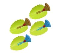 UPKOCH 4 pièces Extension Robinet pour Garçon Fille Tpe Prolongateur de Robinet Facile à Installer Design Cartoon Guide Eau pour Lavage des Mains Bleues Brunes