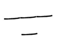 UPKOCH 4 Pièces Invisible de Plein air Ceintures Extensibles pour Femmes Ceinture de Course pour Hommes de Course pour Femmes Tissage Black