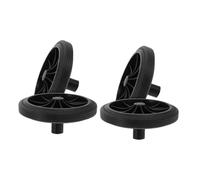 UPKOCH 4 pièces Jeu de Roues de Remplacement Robustes pour Poubelle roulettes Silencieuses Caoutchouc Accessoires Durables pour Chariot Poubelle Mobilité Aisée et Entretien
