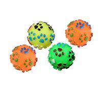 UPKOCH 4 pièces Jouets pour Chiot Résistants Morsure Balle Sonore avec Masticable Adorable pour Chien Accessoire pour Chiots Couleurs Aléatoires Couleur Aléatoire Couleur Aléatoire