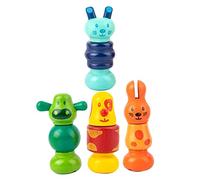UPKOCH 4 Pièces Jouets pour Garçon Fille Bacs Sensoriels pour Tout-Petits Ans Jouets Préscolaires Jeu Interactif Bloc