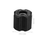 UPKOCH 4 pièces Kit de Bagues de Palier pour Tondeuse à Gazon Bagues Aluminium Remplacement pour Tondeuse Autoportée Roulement de Roue Rotatif Polyvalent