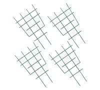 UPKOCH 4 pièces Lot de Treillis Plastique Robuste pour Plantes Grimpantes Support pour Clématites Lierre et Fleurs Pot Treillis Jardin Intérieur et Extérieur Support Grimpant Stable
