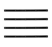 UPKOCH 4 Pièces matériau de Skateboard Accessoire de Skateboard Accessoires Longboard équipement de Skate Black