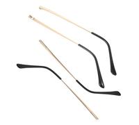 UPKOCH 4 Pièces Metal Glasses Arms Replacement Legs Double Tooth Eyeglass Temple Repair Kit For Frames Sunglasses