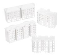 UPKOCH 4 pièces Mini Bâtiments Plastique Décor Micro-Paysage Modèles Appartements Miniatures Légers et pour Aménagement de Table Sable