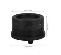 UPKOCH 4 pièces Miniature Stone Mill Water Fountain Decor PE Simulation Watermill for Garden and Desktop Landscaping Accents