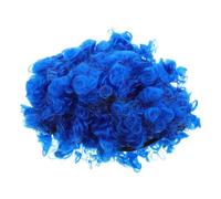 UPKOCH 4 pièces Perruque Afro Clown Courte Bouclée Unisexe pour Carnaval Déguisement Années Disco Fête Halloween Noël Cosplay