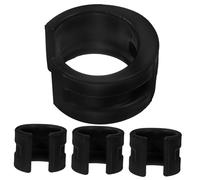 UPKOCH 4 pièces Protection Cadre Anneaux Caoutchouc pour Protection Fourche VTT Rayures et Chocs Garde Chaîne Arrière Robuste et Élégant