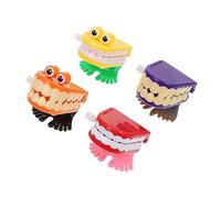 UPKOCH 4 pièces Remonter Modèle de de Colorées pour Garçon Fille Cognitif Drôle et Éducatif Sécurisé et Lisse Stimule la Reconnaissance et Attention des Garçon Fille Couleur Aléatoire
