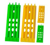 UPKOCH 4 pièces Support de Rangement pour Bagues de Jambe de Pigeon Porte-Anneaux Résistant à Usure Organiseurs Pratiques pour Identification Volaille Gain de Place pour Gestion Élevage