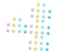 UPKOCH 40pièces Capuchon De Joystick Silicone Protection Antidérapante Forme De Patte De Chat Pour Manette De Jeu Accessoire Pour Gamers