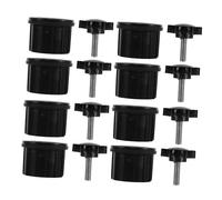 UPKOCH 4ensembles Détachées pour Pied De Parasol Embout De Mât Adaptateur pour Support De Parasol Bouchon pour Trou De Table Remplacement pour Terrasse Jardin Ou Patio