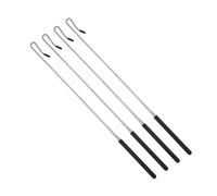 UPKOCH 4pièces Baguettes De Commande pour Bras De Marionnette avec Gaine Lot de Tiges Métal pour Manipulation De Marionnettes à Main Et Ventriloques